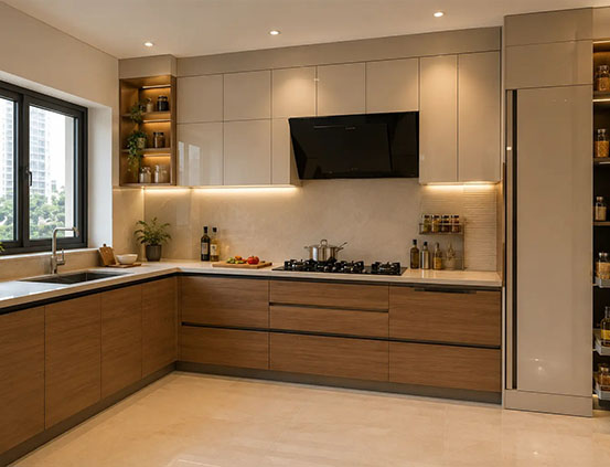 Custom Modular Kitchen