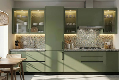 Straight Modular Kitchen