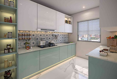 Parallel Modular Kitchen